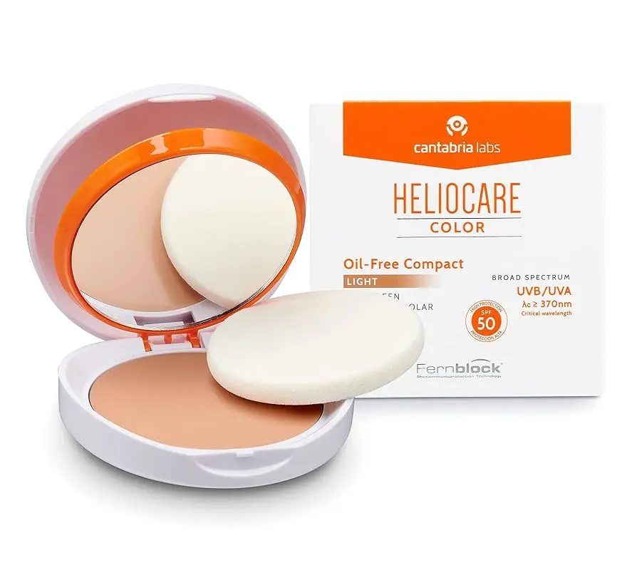 Cantabria Labs Heliocare Polvo Compacto Oil-free Spf50 Light 10G