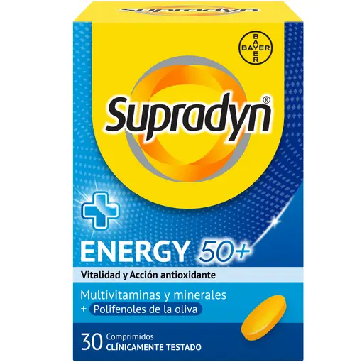 Supradyn Energy +50 30 Comprimidos