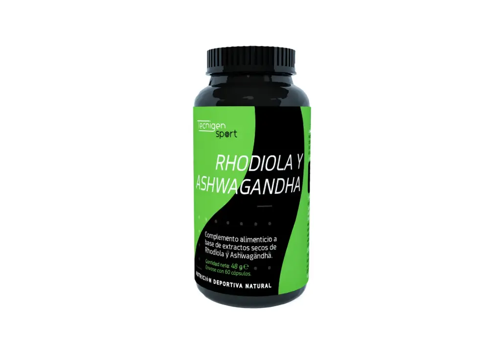 Tecnigen Sport Rhodiola y Ashwagandha 60 Cápsulas