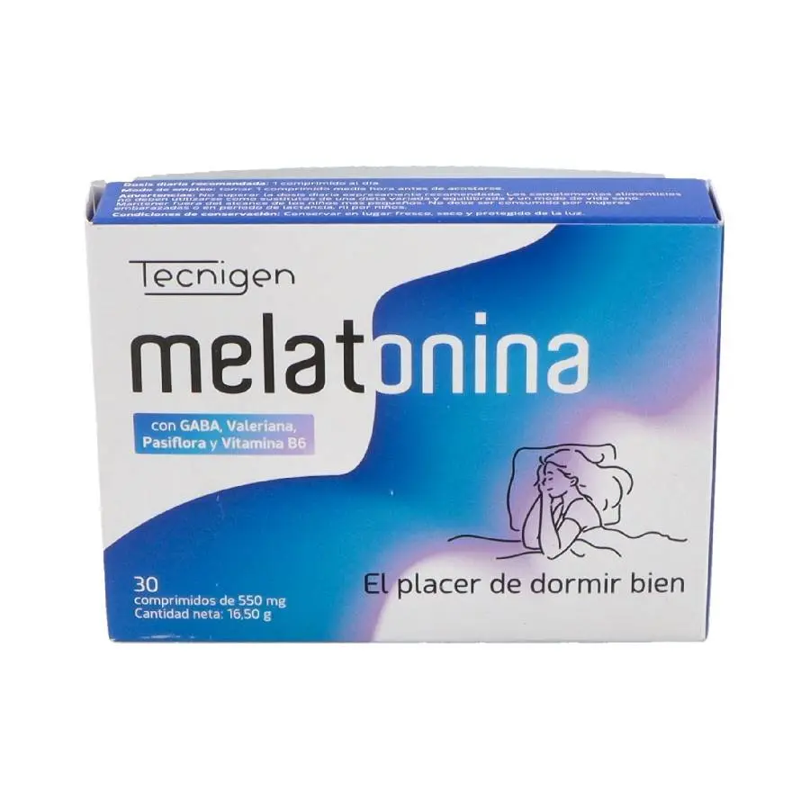 Tecnigen Melatonina 30 Comprimidos 