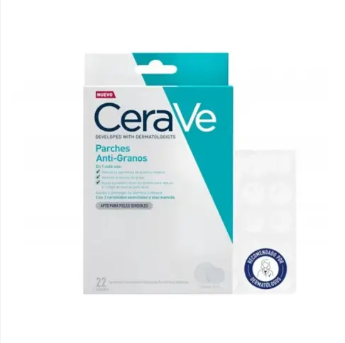 Cerave Parches Control Imperfecciones 22 unidades 2 Tamaños 