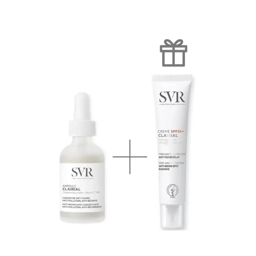 SVR Kit Clairial Ampoule + Creme SPF50 Clairial 