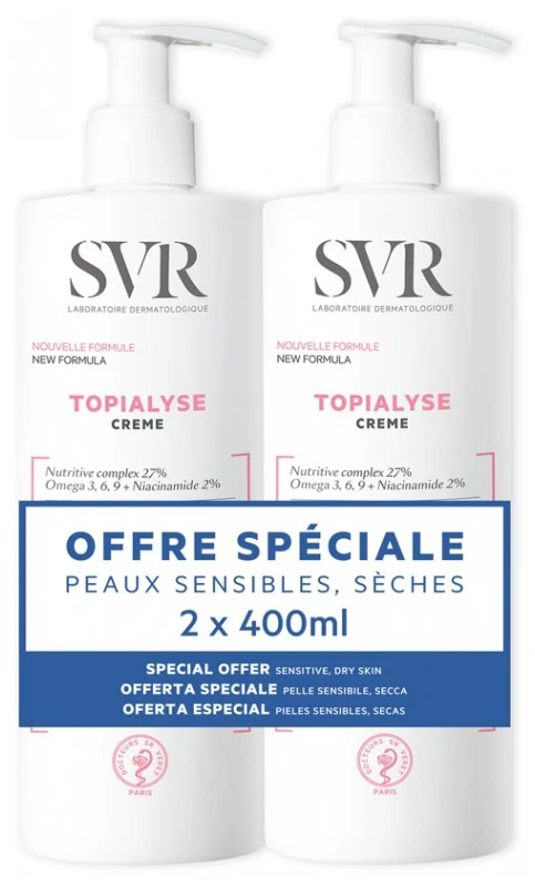 SVR Pack Crema Topyalise x2 400ml