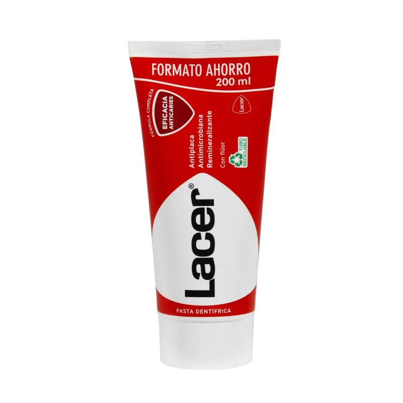 Lacer Pasta Dental Antiplaca Bacteriana 200ml