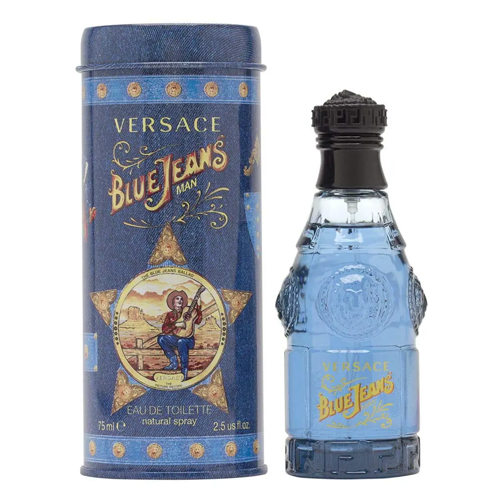 Versace Blue Jeans For Men Eau De Toilette 75ml