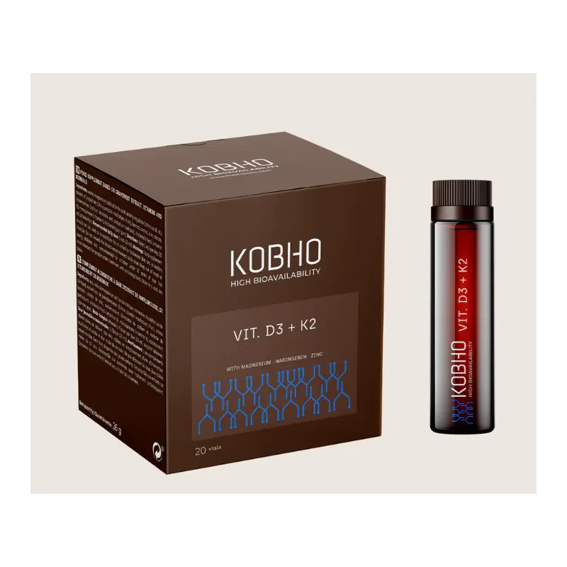 Kobho Labs Vitamina D3+K2 20 Viales 