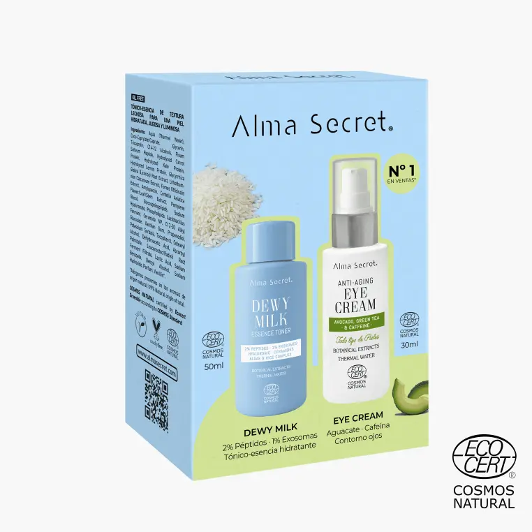 Alma Secret Cofre Dewy Milk 50ml + Eye Cream Avocado 30ml 