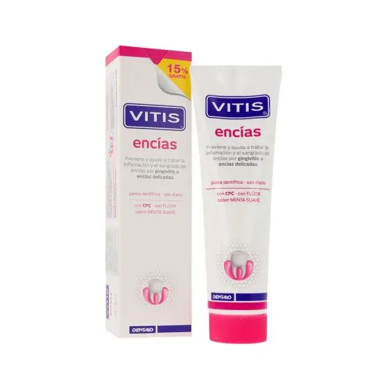 Vitis Encías Pasta Dentrífica 15% Gratis 150ml