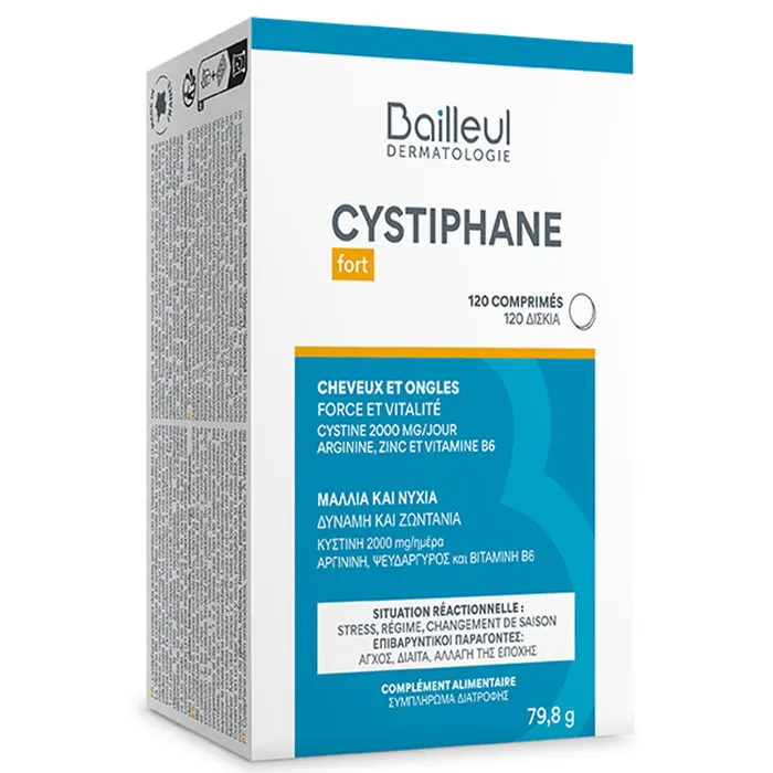 Bailleul Cystiphane Fort Biorga 120 Comprimidos