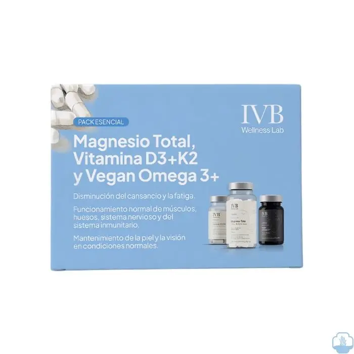 IVB Pack Esencial Magnesio + Omega 3 + Vit D3-K2