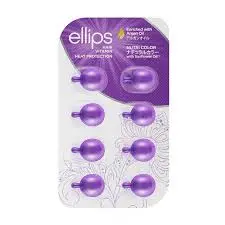 Ellips Ampollas de Vitamina Para Cabellos Teñidos 8 Unidades 