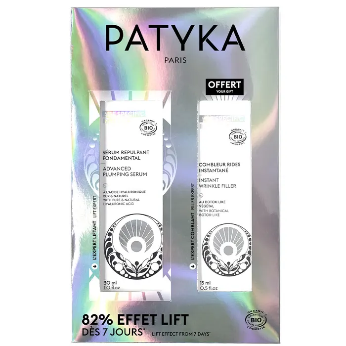Patyka Cofre Dúo Experto Sérum Ácido Hialurónico +Rellenador Arrugas Instantáneo 