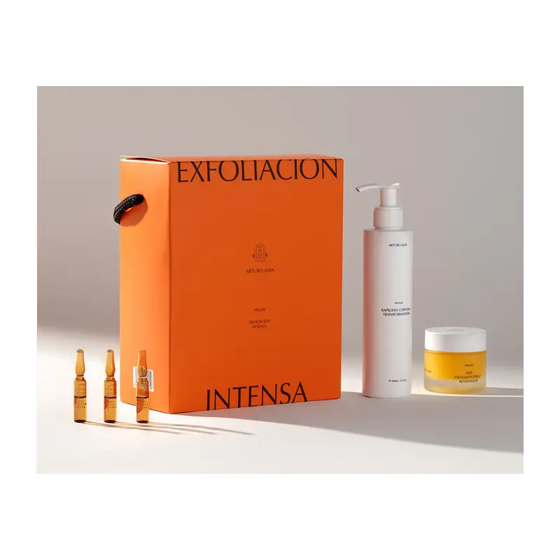 Arturo Alba Estuche Exfoliación Intensa (Limpiadora + Paté Exfoliante + 20 Ampollas Exfoliantes) 