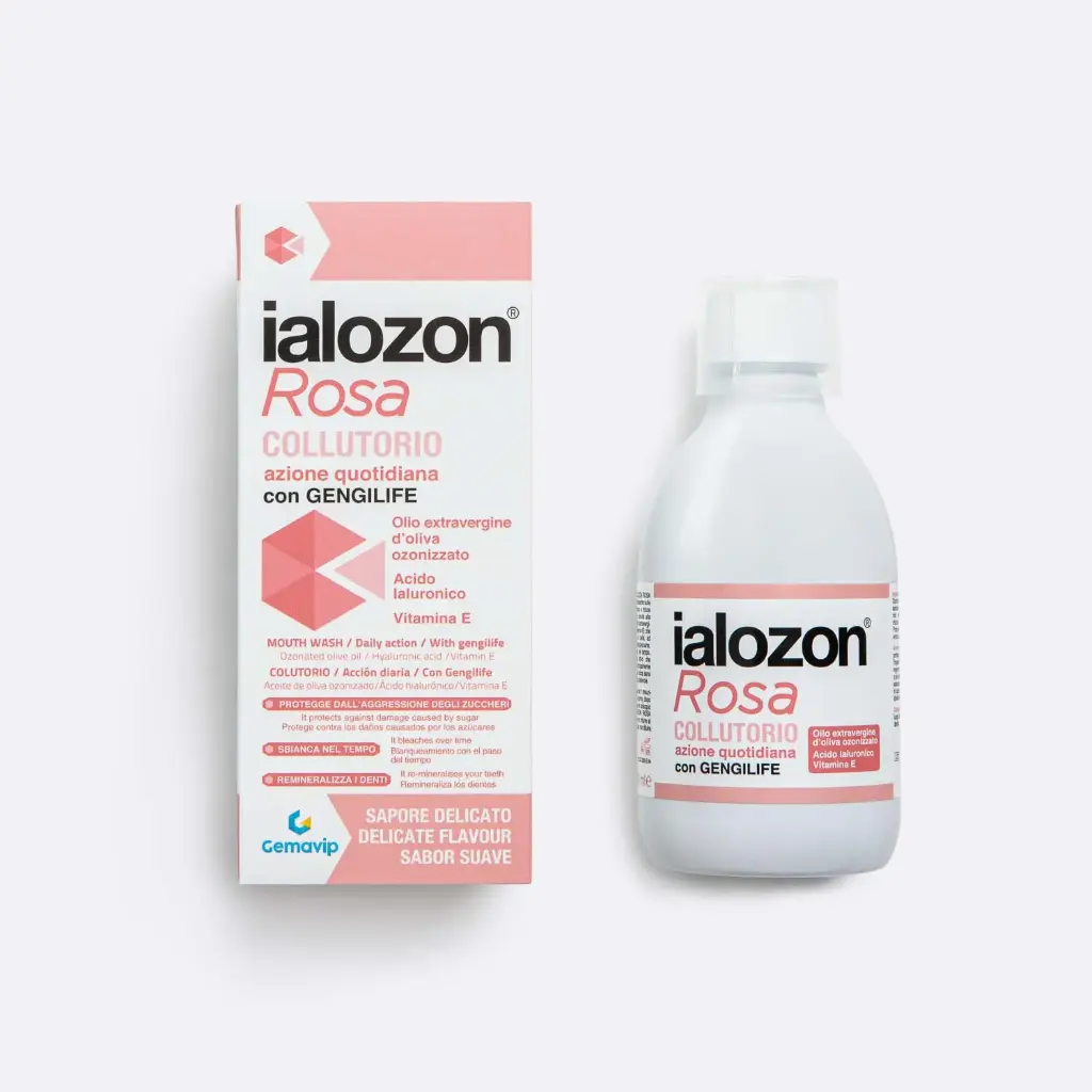 Ialozon Rosa Colutorio Protección Diaria 300ml 
