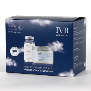 IVB Pack Descanso Profundo Magnesio 60 Cápsulas+Somnilove 