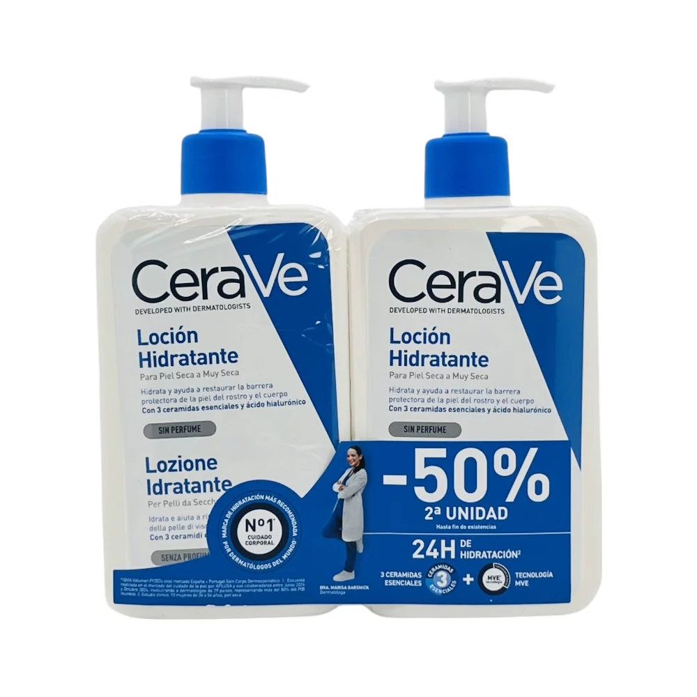 Cerave Duplo Loción Hidratante Promoción 2x473ml 