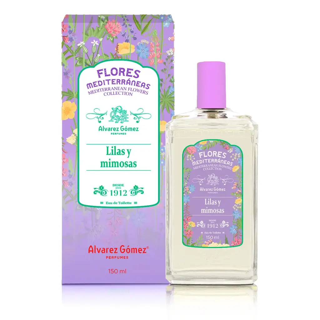 Alvarez Gómez Flores Mediterraneas Lilas Mimosas 150ml 