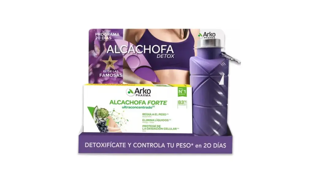 Arkopharma Pack Alcachofa Forte 20 Ampollas+ Botella