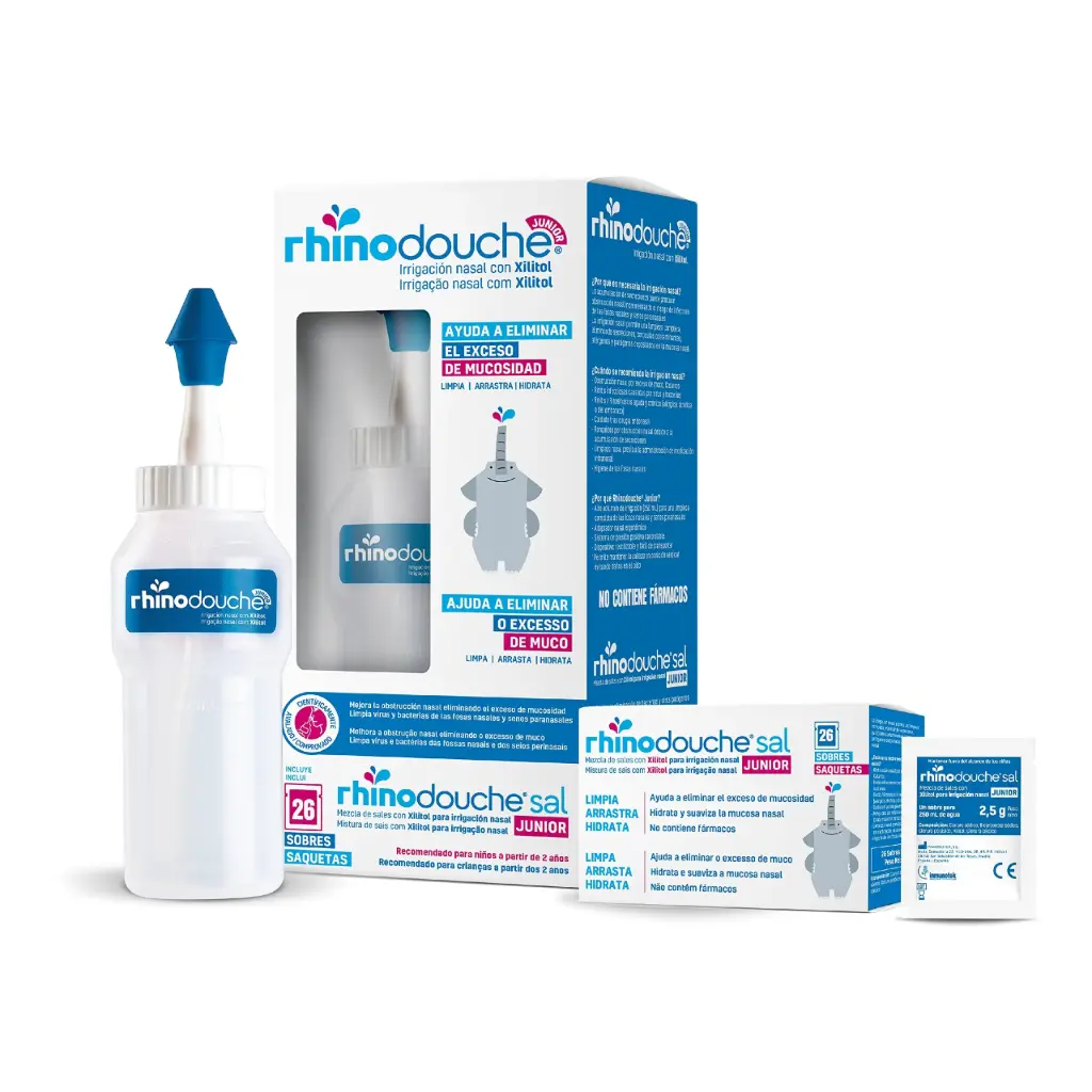 Rhinodouche Pack Irrigador Nasal Junior