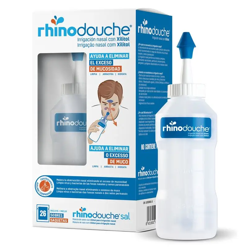 Rhinodouche Pack Irrigador Nasal Adultos 