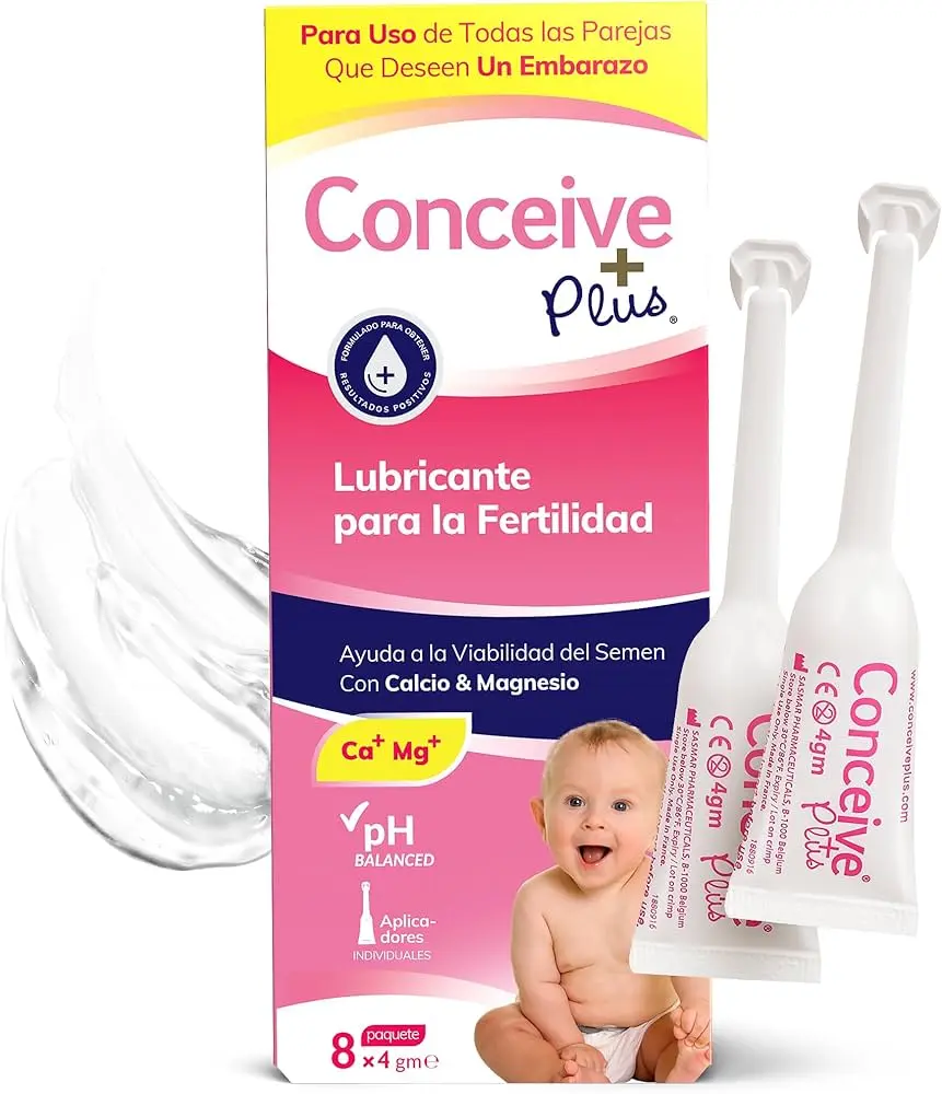 Conceive Plus Lubricante para la Fertilidad 8x4g Aplicadores