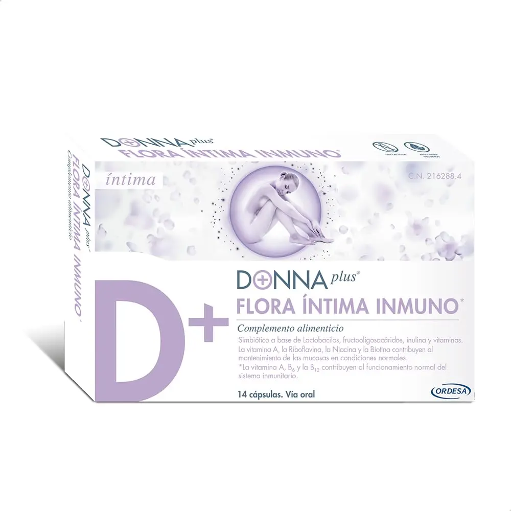 Ordesa Donna Plus Flora Íntima Inmuno 14 Cápsulas