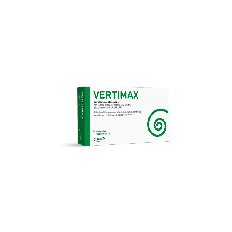 Ordesa Vertimax Vértigos y Mareos 30 Cápsulas
