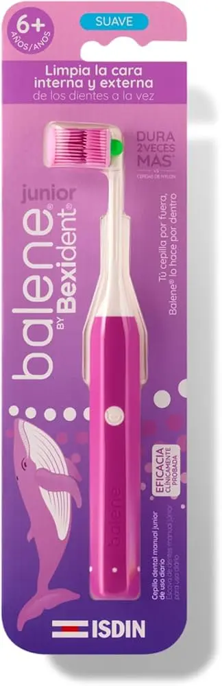 Isdin Balene By Bexident Cepillo Dental Junior +6 Años Suave Rosa