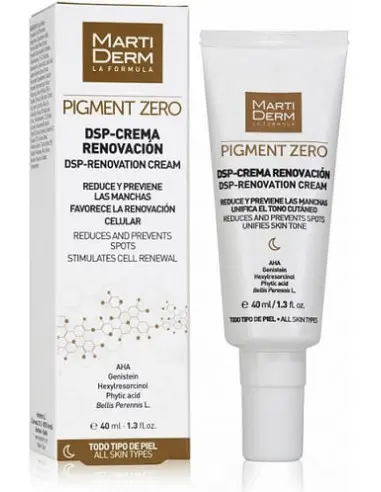 Martiderm Pigment Zero Crema Renovación Todo Tipo Pieles 40ml