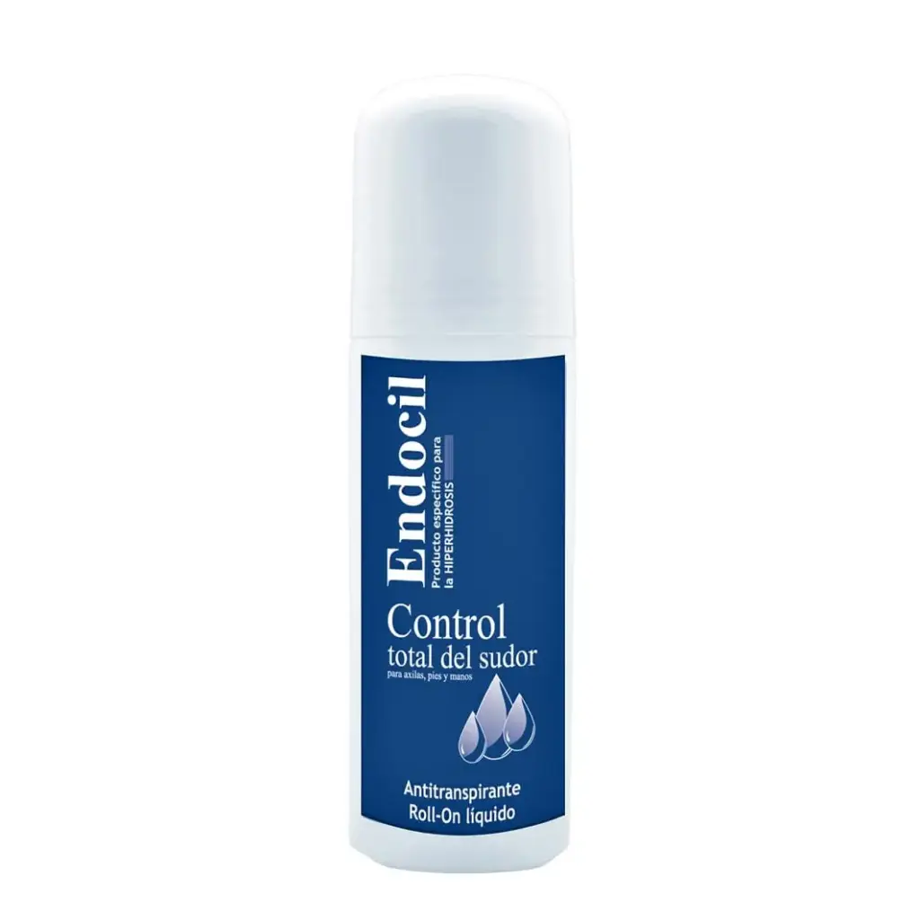 Endocil Antitranspirante Roll-On Líquido Axilas, Pies y Manos 75ml 