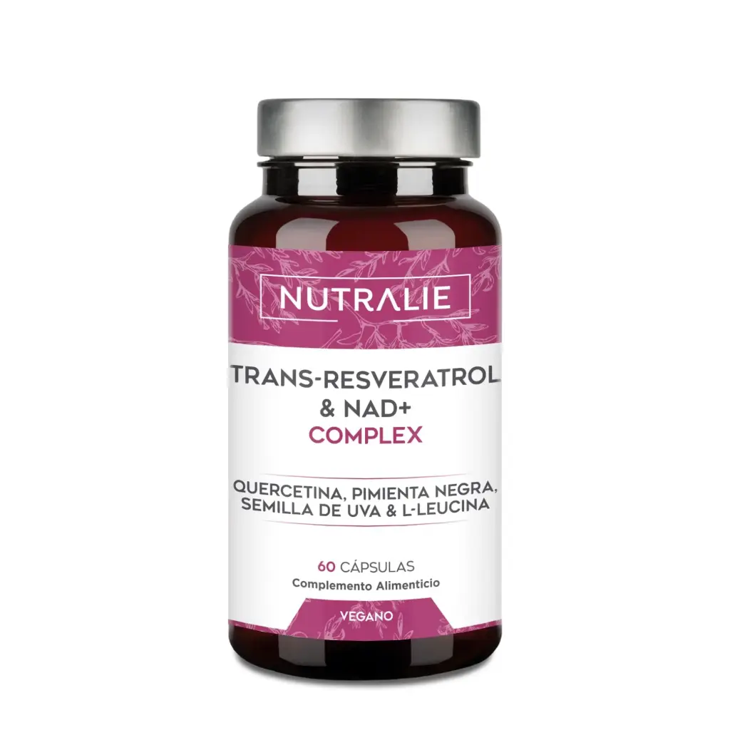 Nutralie Trans-Resveratrol & Nad+ Complex 60 Cápsulas 
