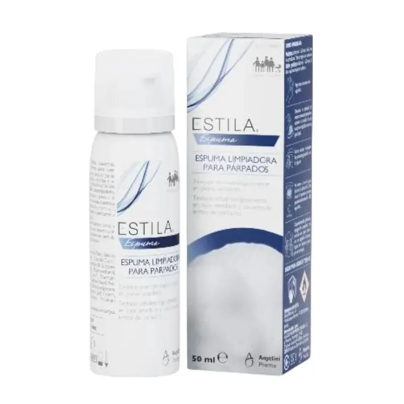 Estila Espuma Limpiadora Para Párpados 50ml