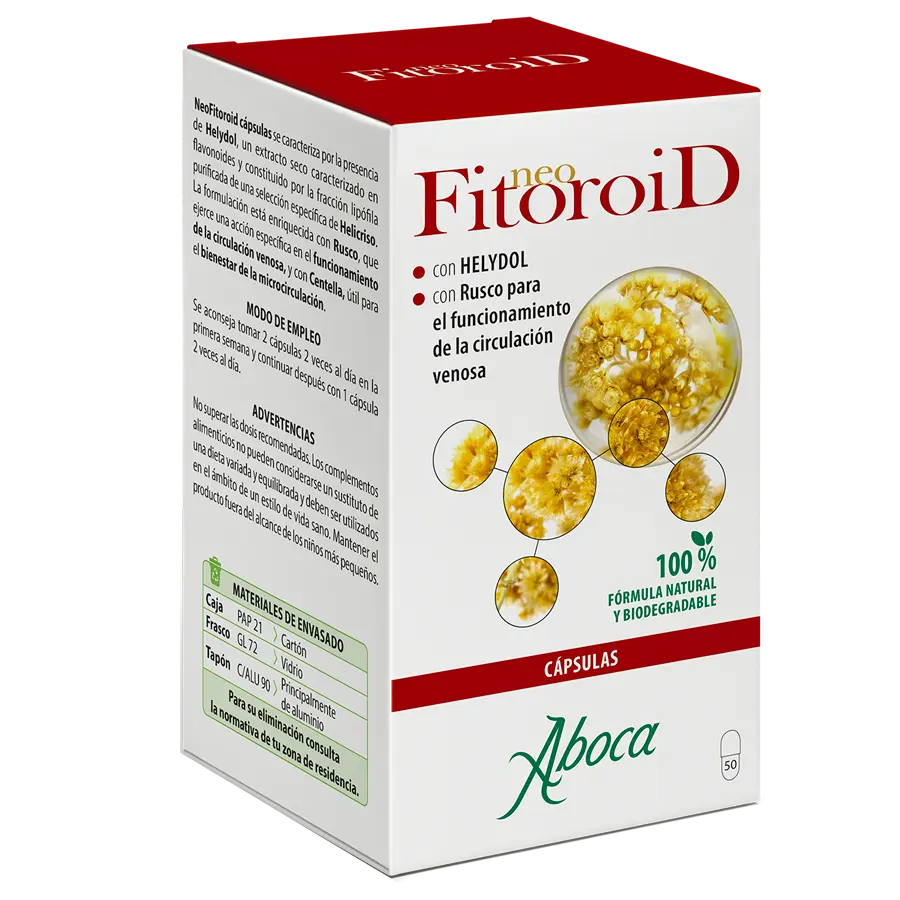 Aboca Neofitoroid Circulación Venosa 50 Cápsulas