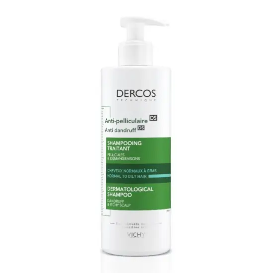 Vichy Dercos Champú Anti-Caspa Cabello Normal y Graso 390ml 