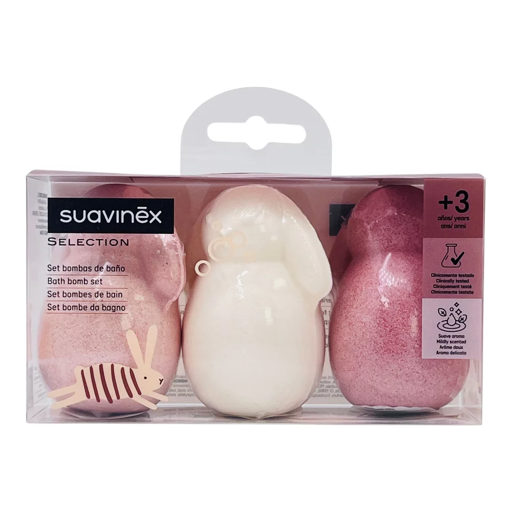 Suavinex Selection Set Bombas de Baño +3 Años