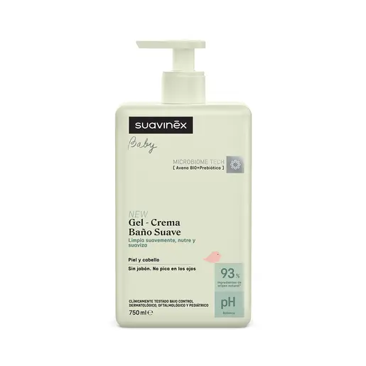 Suavinex Gel-Crema Baño Suave 750ml 
