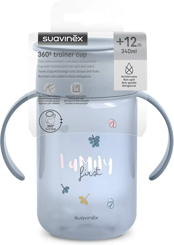 Suavinex Taza Entrenamiento Antiderrame +12M
