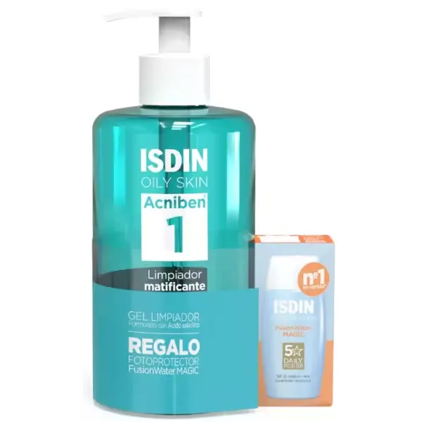 Isdin Acniben Limpiador Matificante + Regalo Fusion Water Magic 10ml