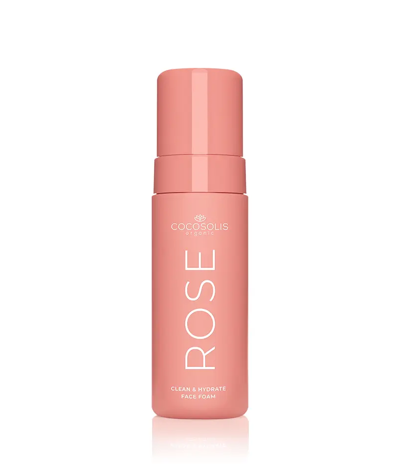 Cocosolis Rose Clean & Hydrate Face Foam 150ml