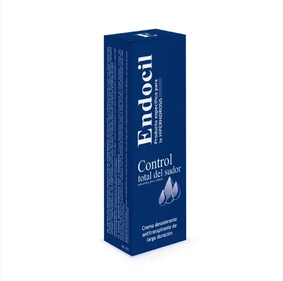 Endocil Crema Desodorante Antitranspirante Axilas, Pies y Manos 50 ml