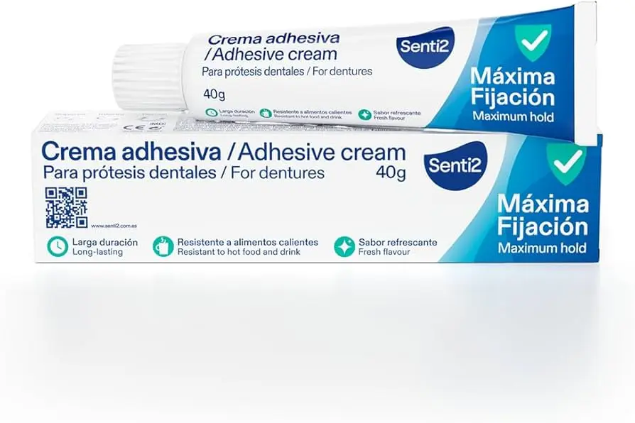 Senti2 Crema Adhesiva Prótesis Dentales 40G