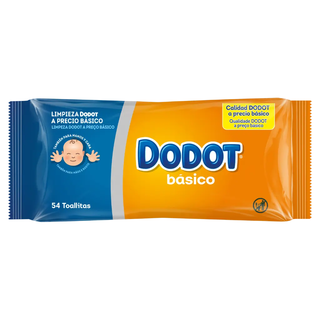 Dodot Toallitas Húmedas Básico 40 und