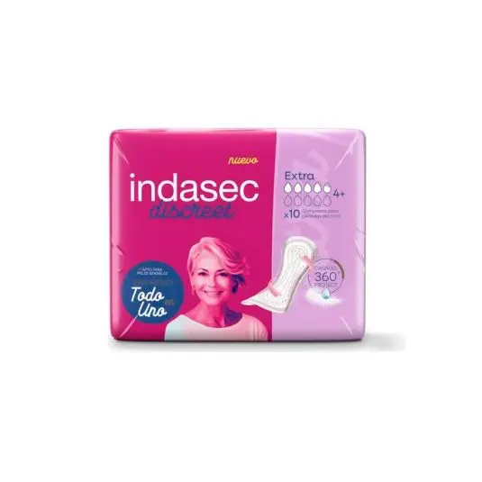 Indasec Compresas Extra 10 Uds
