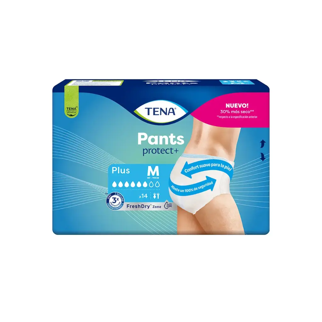 Tena Pants Unisex Mediana 14 Uds