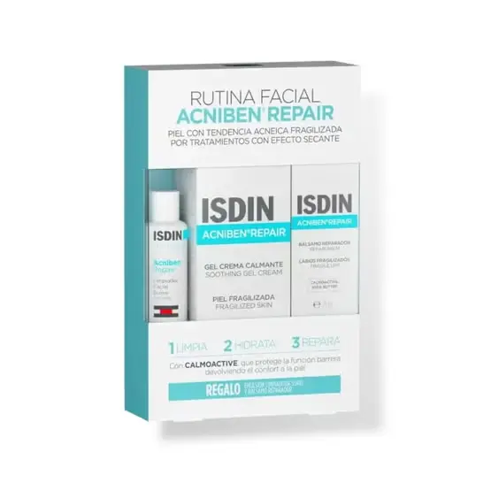 Isdin Pack Rutina Facial Acniben Repair Kit