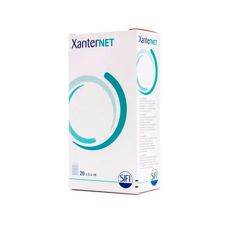 Xanternet Gotas Oftálmicas Unidosis 20 Unidades  0,4ml