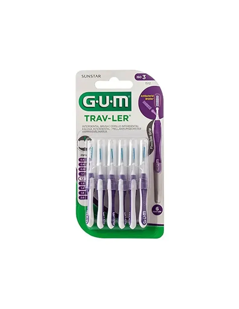 Gum Cepillo Interdental 1.2mm 4 Uds 