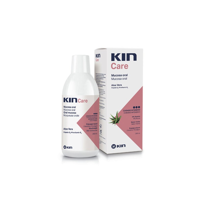 Kin Care Enjuague Bucal Aloe Vera Sin Alcohol 250ml