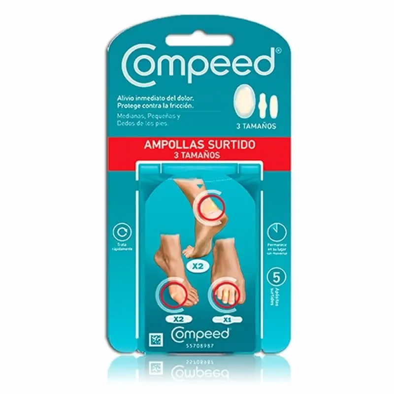 Compeed Ampollas Pack Mixto 3 Tamaños 5ud