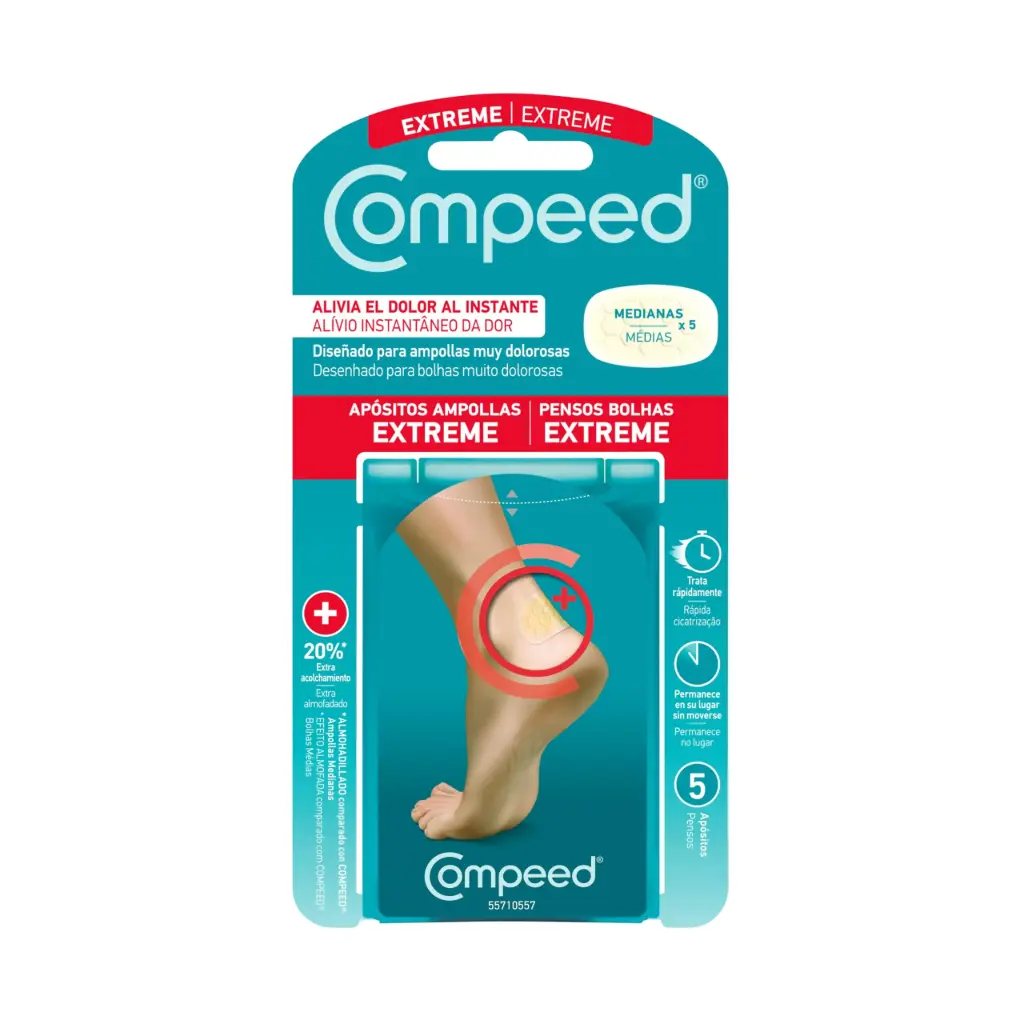 Compeed Ampollas Extreme Medianas 5 Ud